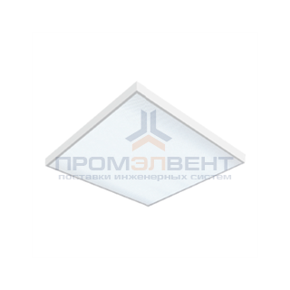 Светодиодный светильник "ВАРТОН" офисный накладной 595*595*50 мм 36 ВТ 2700К класс защиты IP40