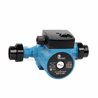 Насос циркуляционный Wester WCP 32-60G - 0,093 кВт (однофазный, Hmax 6 м, Qmax 45 л/мин)