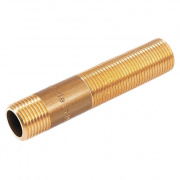 Сгон латунный STOUT - 1", длина 100 мм