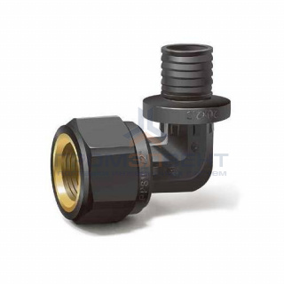 Переход на внутреннюю резьбу угловой Varmega Slide-fit - 20 x 1/2" (для труб из сшитого полиэтилена)