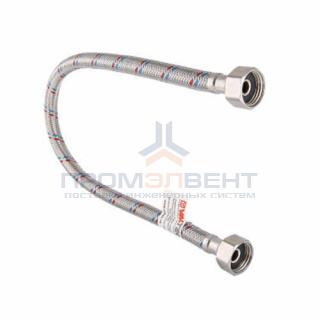 Подводка для воды гибкая VALTEC (Гайка/Гайка) - 1/2" (длина 1000 мм)