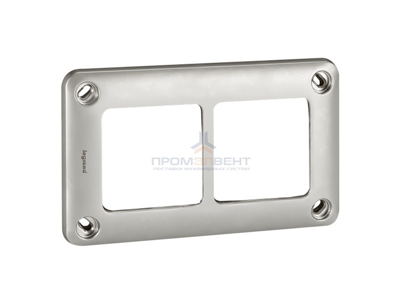 Рамка 2 поста IK10 Legrand Soliroc