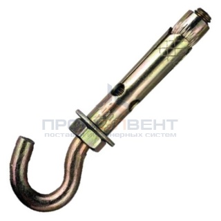 Анкерный болт HG 14х70 с крюком оцинкованный