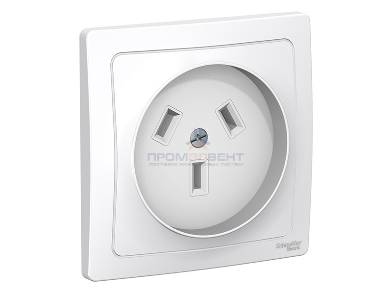 Розетка силовая Schneider Electric 2Р+N, 32А, 250В, белая